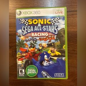 Sonic & Sega All-Stars Racing for Xbox 360 - EUC
